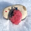 Pendentif ovale en Rhodonite AA+