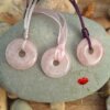 Pendentif DONUTS Quartz Rose
