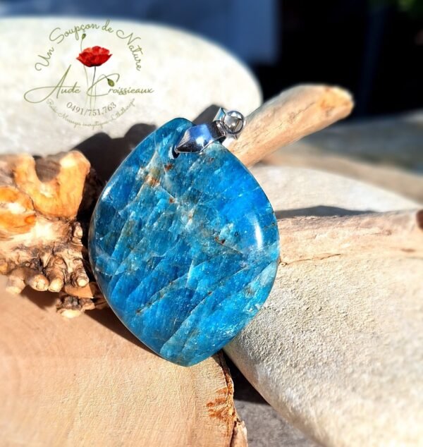Pendentif Apatite "losange"