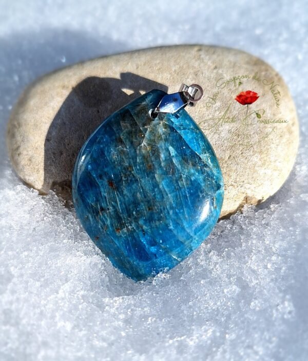 Pendentif Apatite "losange"