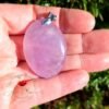 Pendentif Améthyste "ovale"
