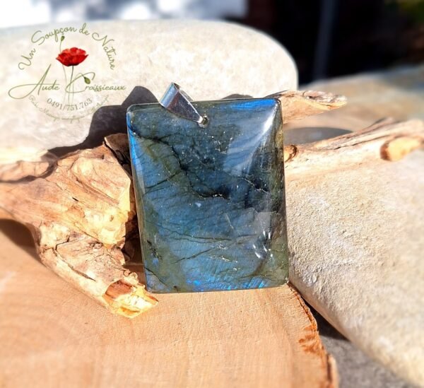 Pendentif Labradorite "rectangle" 2