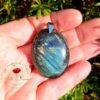 Pendentif  "Labradorite Ovale"