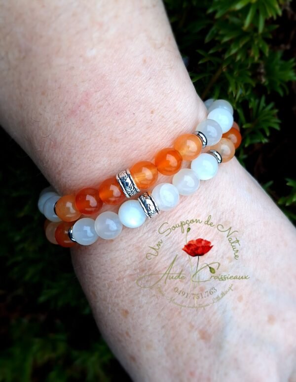 Bracelets duo "Fertilité-Bonheur"