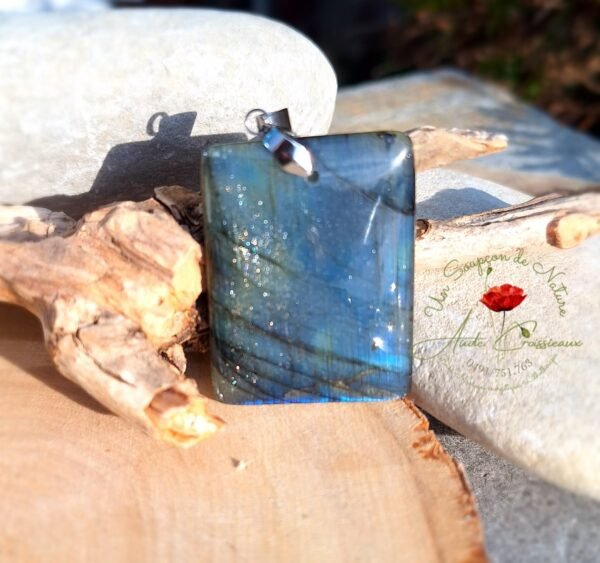 Pendentif Labradorite "rectangle" 2