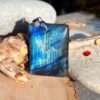 Pendentif Labradorite "rectangle" 2