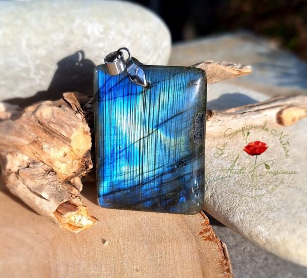 Pendentif Labradorite "rectangle" 2