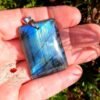 Pendentif Labradorite "rectangle" 2