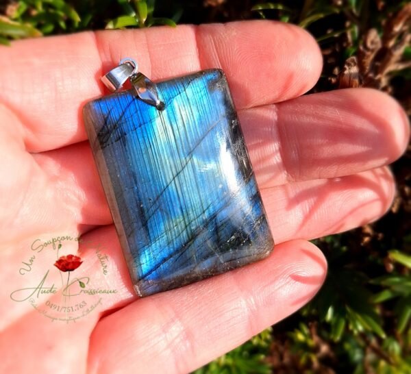 Pendentif Labradorite "rectangle" 2