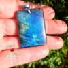 Pendentif Labradorite "rectangle" 2