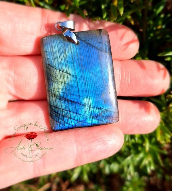 Pendentif Labradorite "rectangle" 2