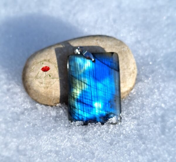 Pendentif Labradorite "rectangle" 2