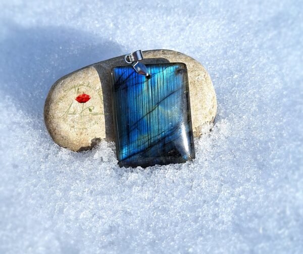 Pendentif Labradorite "rectangle" 2
