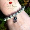 Bracelet "Jaspe dalmatien"