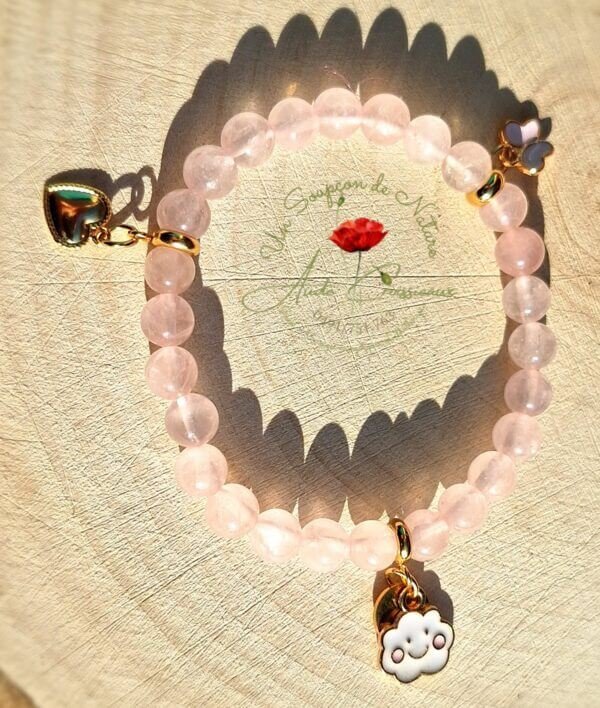 Bracelet "Bulle d'amour enfant" (3 breloques)