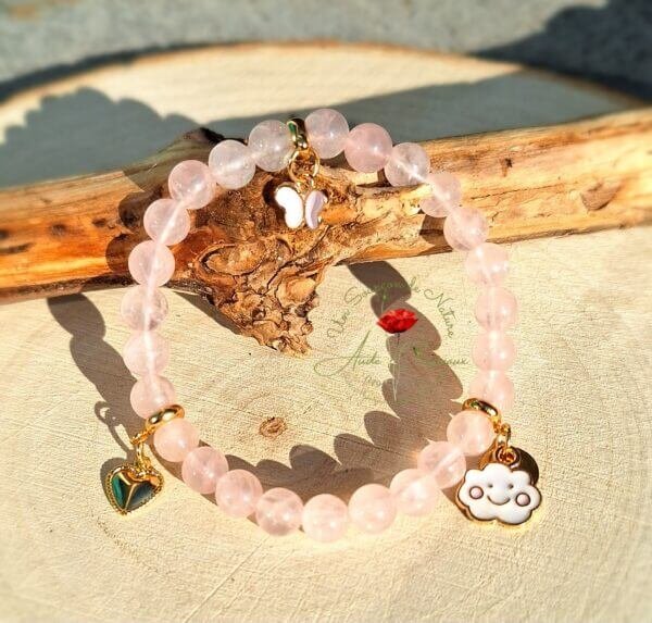 Bracelet "Bulle d'amour enfant" (3 breloques)