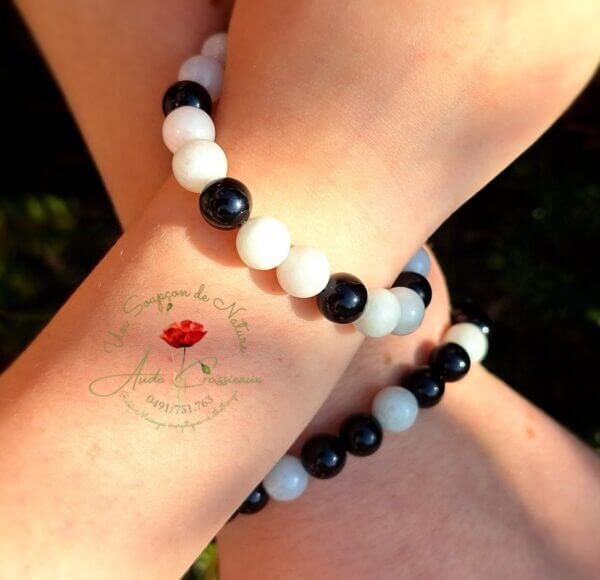 Bracelet DUO Bonheur et Stabilité