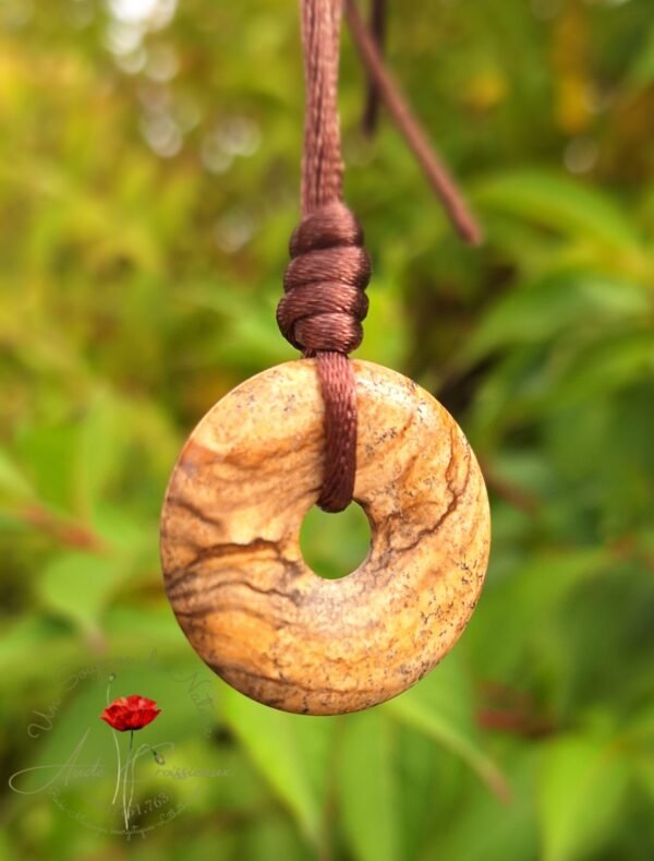 Pendentif DONUTS Jaspe paysage