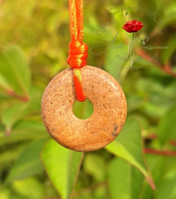 Pendentif DONUTS Jaspe paysage