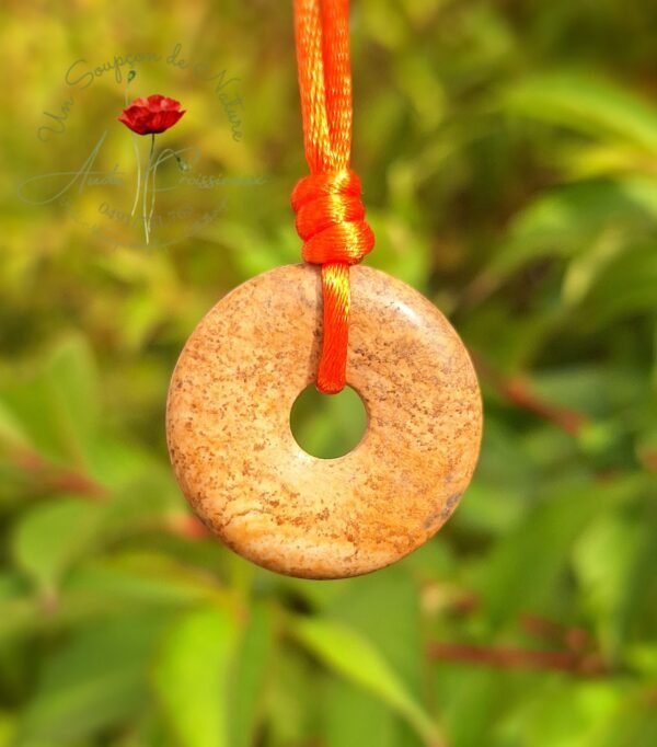 Pendentif DONUTS Jaspe paysage