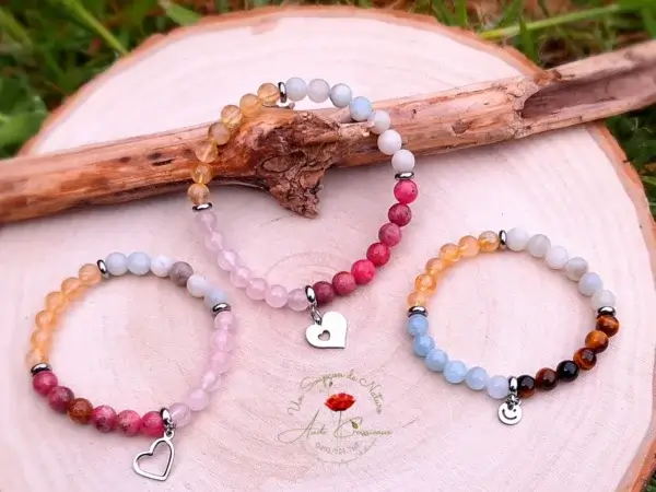 Bracelet DUO Parent-enfant - Maman-Garçon-Fille