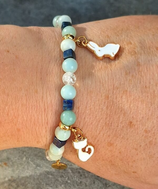 Bracelet "La vie en bleu"